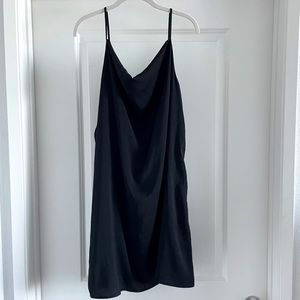 American Eagle Black Slip Dress